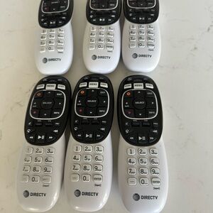 Black and White Media Streamer Remote
